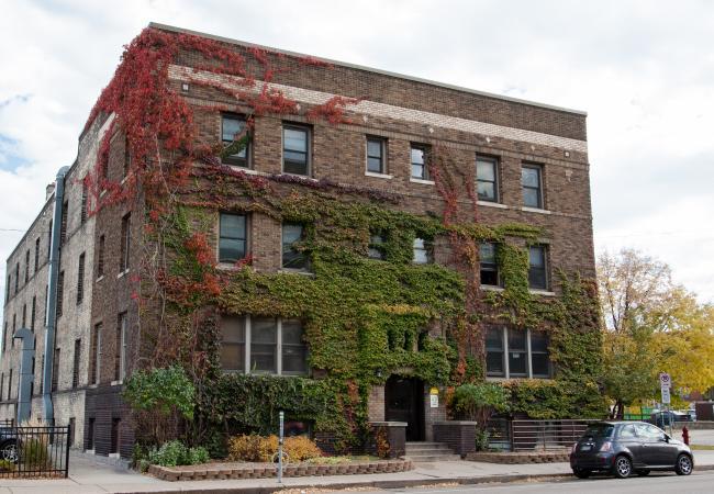 Exterior of the Eden House building.